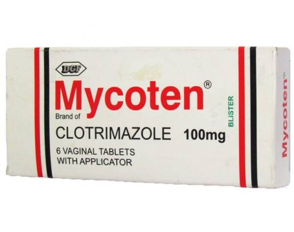 DGF Mycoten Vaginal tablets
