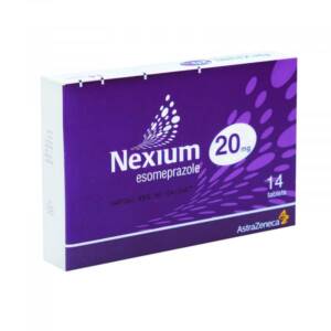 Nexium (Esomeprazole) 20mg Tabs x14