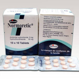 Normoretic Amiloride Hydrochloride Tab x100