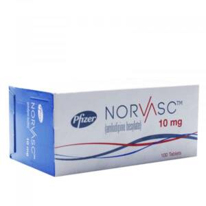 Norvasc (Amlodipine) 10mg Blister x10
