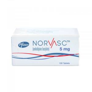 Norvasc (Amlodipine) 5mg Blister x10