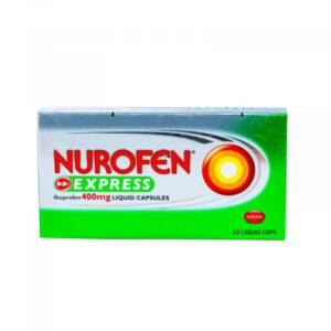 Nurofen Express (Ibuprofen) 400mg Liquid Capsules x 10