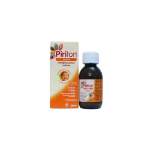 Piriton Allergy (Chlorpheniramine) 2Mg/5Ml Syrup 150Ml