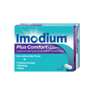 IMODIUM PLUS COMFORT TABS X6