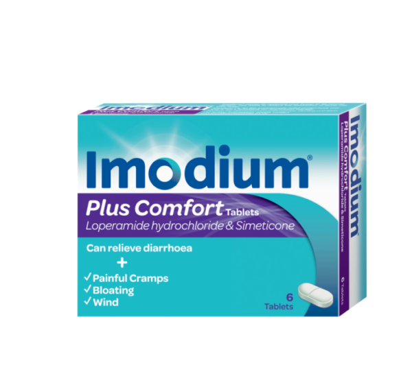 IMODIUM PLUS COMFORT TABS X6