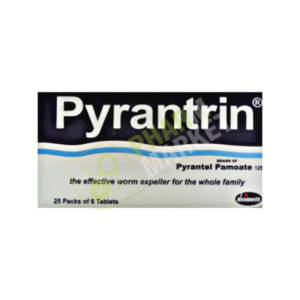 Pyrantrin Pyrantel 125mg Tab