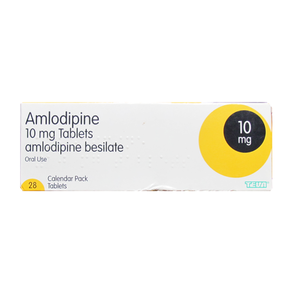 TEVA Amlodipine 10mg ? 28 Tablets