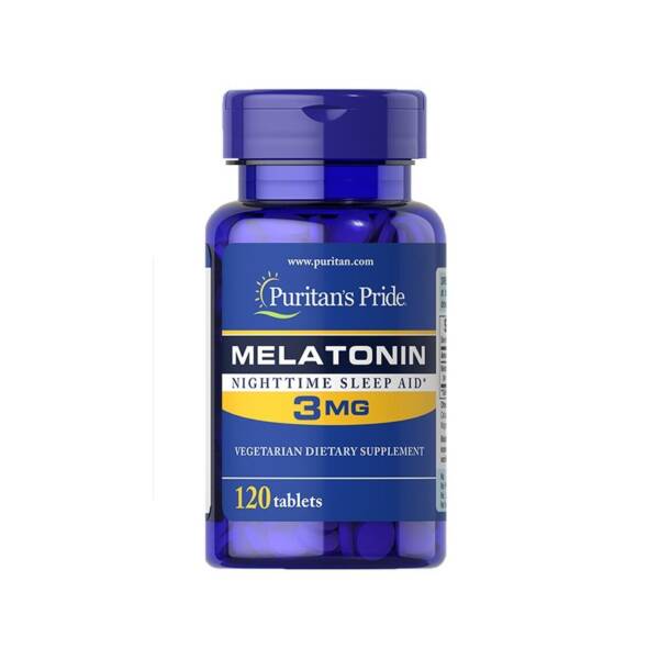Puritan?s Pride Melatonin 3mg ? 120 Tablets
