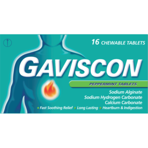 Gaviscon Peppermint Chewable ? 16 Tablets