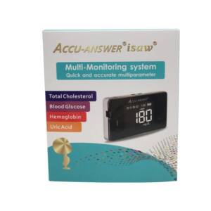 Accu-Answer Sugar/Cholesterol/Haemoglobin/Uric Acid Test Machine