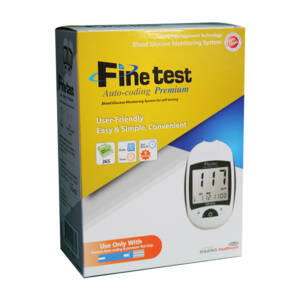 Fine test Auto coding Blood Glucose Monitoring System