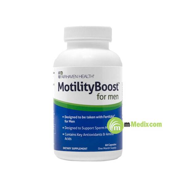 MotilityBoost For Men Sperm Motility Supplement ? 60 Capsules