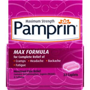 Pamprin Maximum Strength Max Menstrual Pain Relief