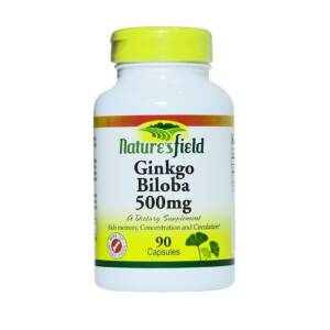 Nature Field Ginkgo Biloba 500mg ? 90 Capsules