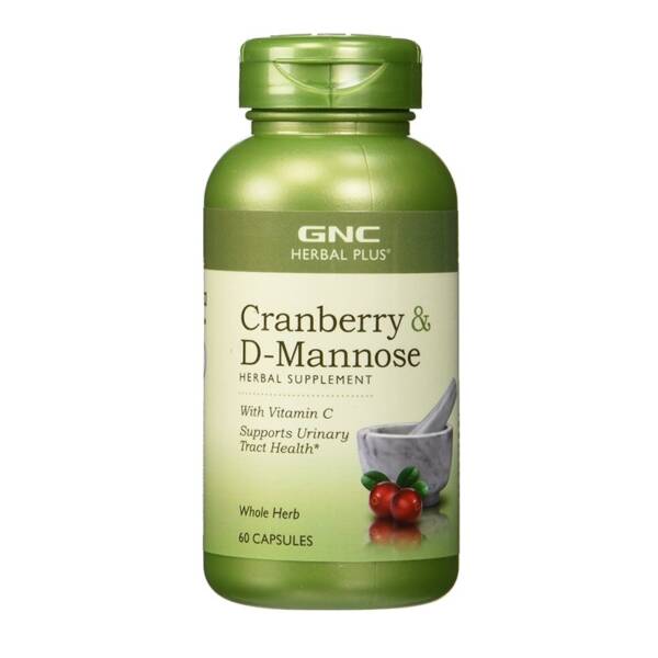GNC Cranberry Plus D-Mannose ? 60 Capsules