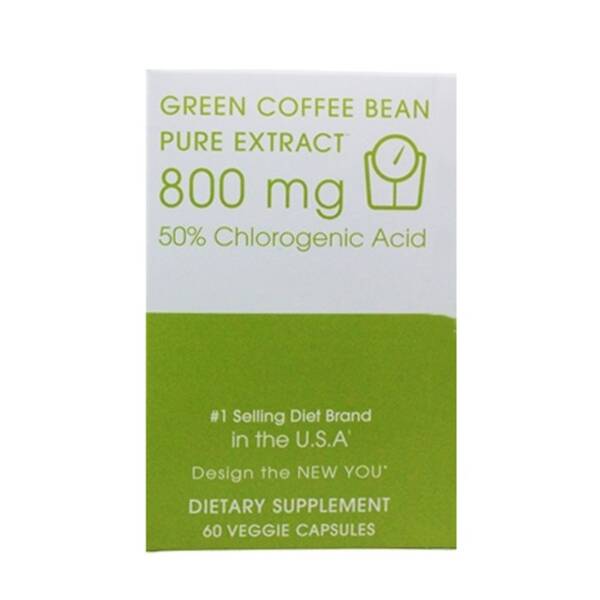 Green Coffee Bean Pure Extract 800mg ? 60 Capsules