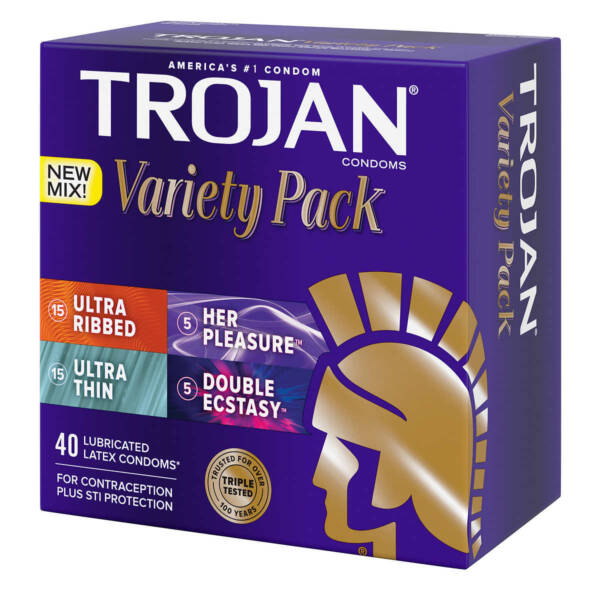 Trojan Pleasure Value Pack Condoms
