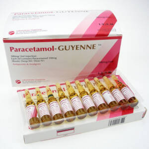 Paracetamol Injection 300mg/2ml x 10 Ampoules