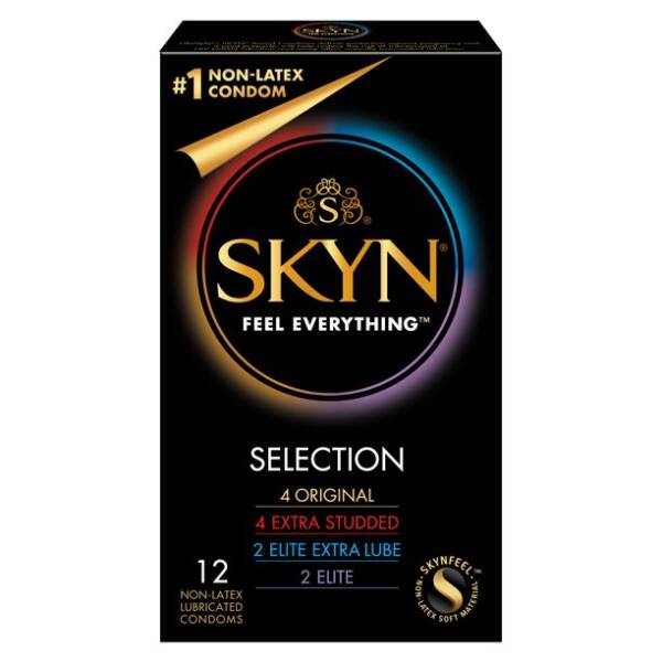SKYN Selection Non-Latex Condoms Variety Pack