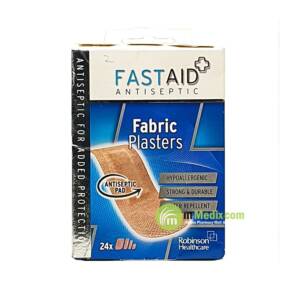 FASTAID Antiseptic Fabric Plasters ? x24