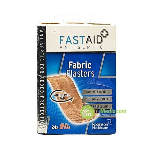 FASTAID Antiseptic Fabric Plasters ? x24