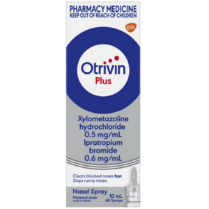 Otrivin Plus Adult Nasal Spray 10ml