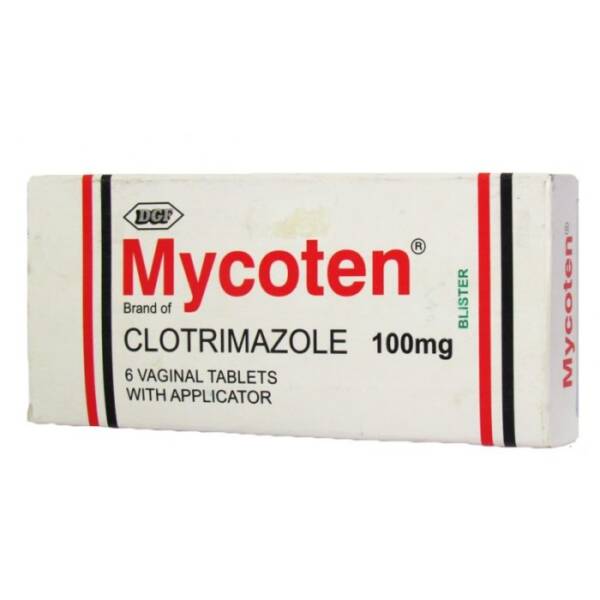 DGF MYCOTEN CLOTRIMAZOLE 100mg x 6 tabs