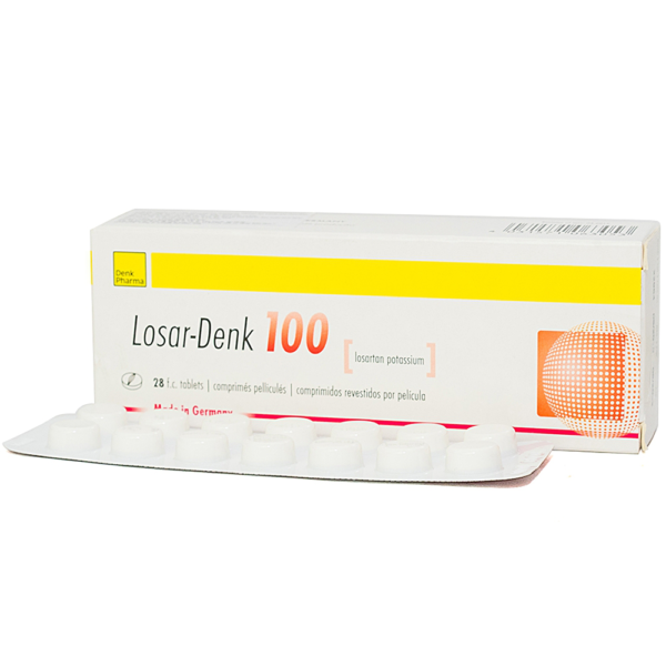 LOSAR-DENK 100 MG X 28 TABS