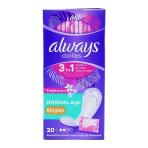 ALWAYS PANTYLINERS 20?S