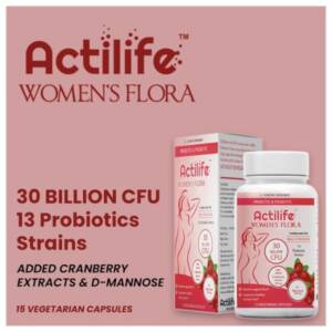 ACTILIFE WOMEN`S FLORA CAPSULES 15`S