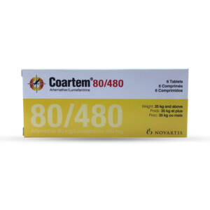 Art/Lum (Coartem) 80/480mg Tabs 6?s