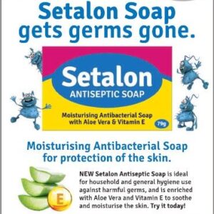 Setalon Soap w/Aloe Vera & vitamin E