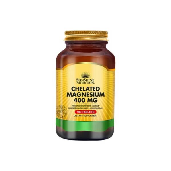 Sunshine Nutrition Chelated Magnesium 400mg