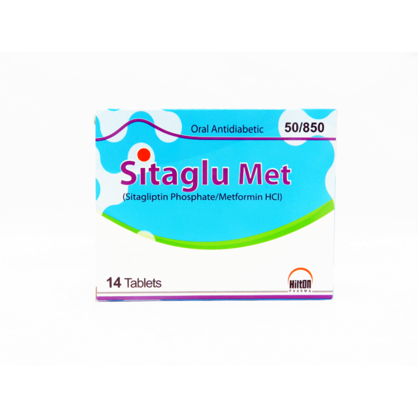 Sitaglu Met tablet 50/850 mg 14?s