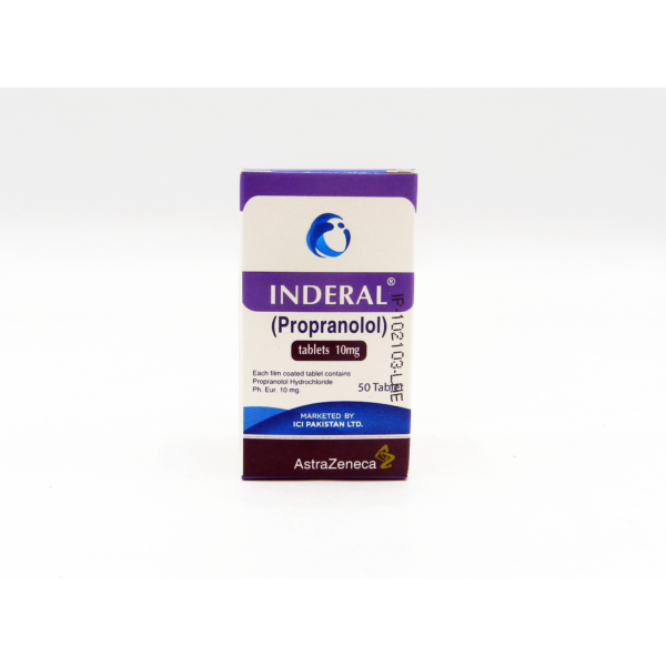 Inderal tablet 10 mg 50?s