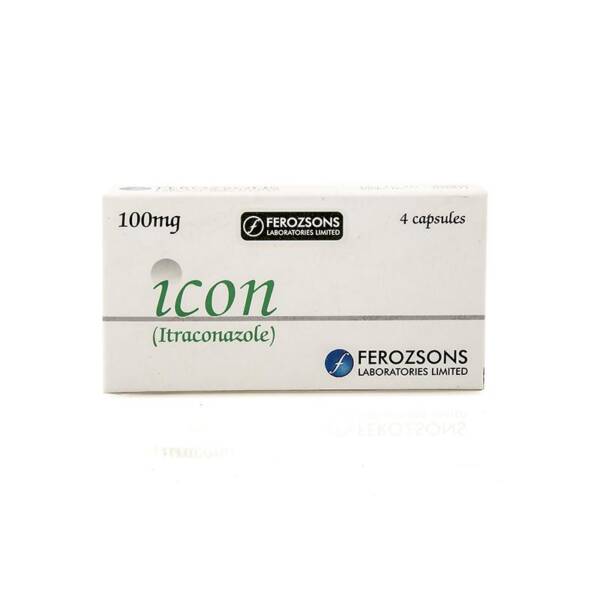 Icon capsule 100 mg 4?s
