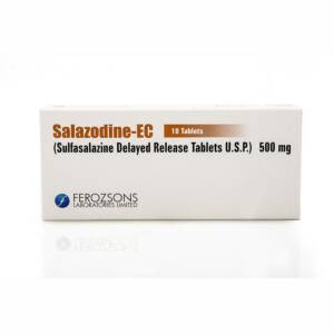 Salazodine tablet EC 500 mg 10?s