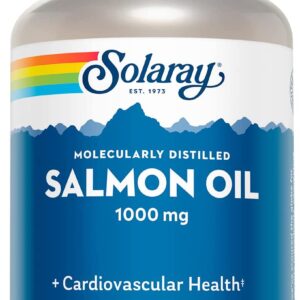Solaray Salmon Oil 1000mg Caps 90's