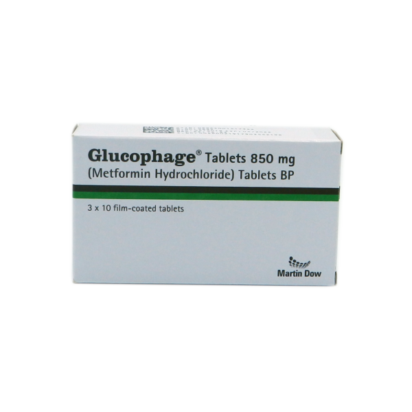 Glucophage tablet 850 mg 3_10?s