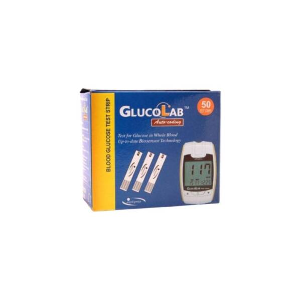 Gluco Lab Blood Glucose Test Strips