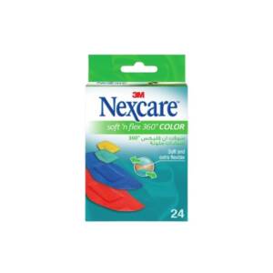 Nexcare Soft N Flex Bright Bandages 556-24DP