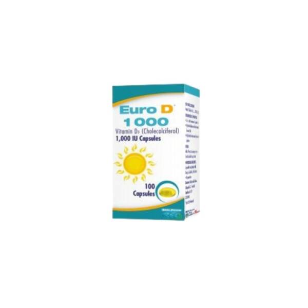 Euro-D 1,000 IU Vitamin D3