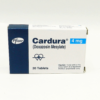 Cardura tablet 4 mg 2_10?s