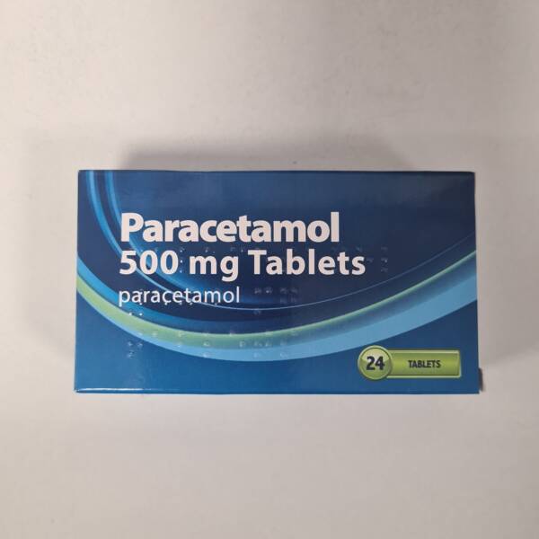 Accord Paracetamol 500mg Film Coated Tablets 24 Pack