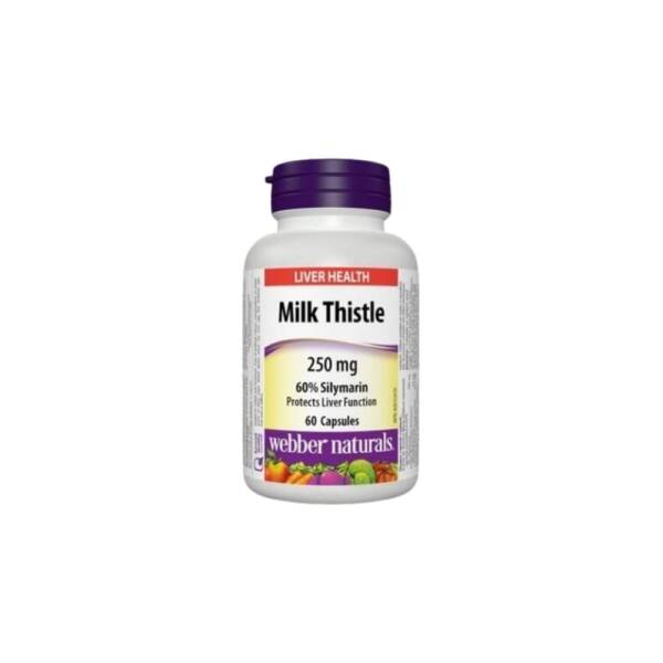 Webber Naturals Milk Thistle 250mg