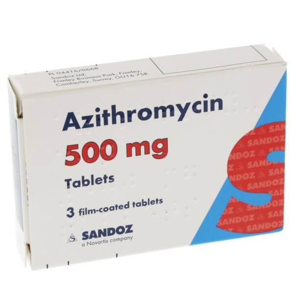 AZITHROMYCINE 500MG 3 COMP.