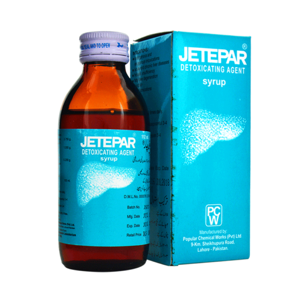 Jetepar syrup 120 mL