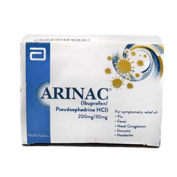 Arinac tablet 200/30 mg 10_10?s
