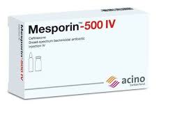 CEFTRIAXONE (MESPORIN) 500MG INTRAVENOUS