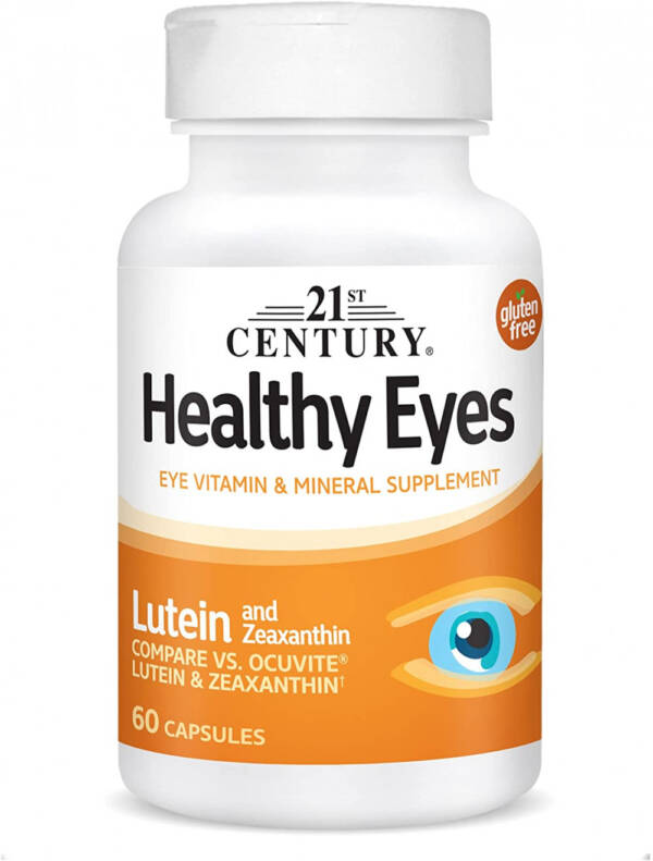 21st Century Healthy Eyes Lutein y ceaxantina c?psulas, 60 unidades